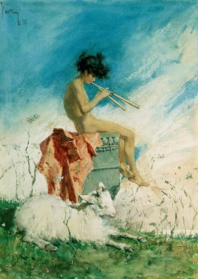 Idyll, 1868 by Mariano José María Bernardo Fortuny y Carbó